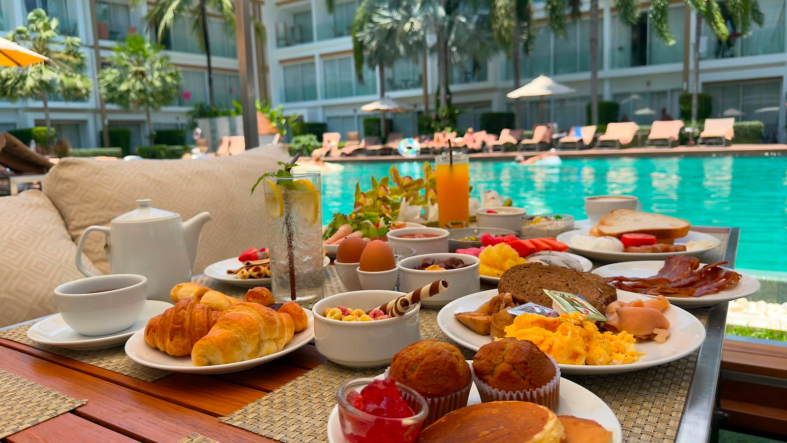 Buffet breakfast