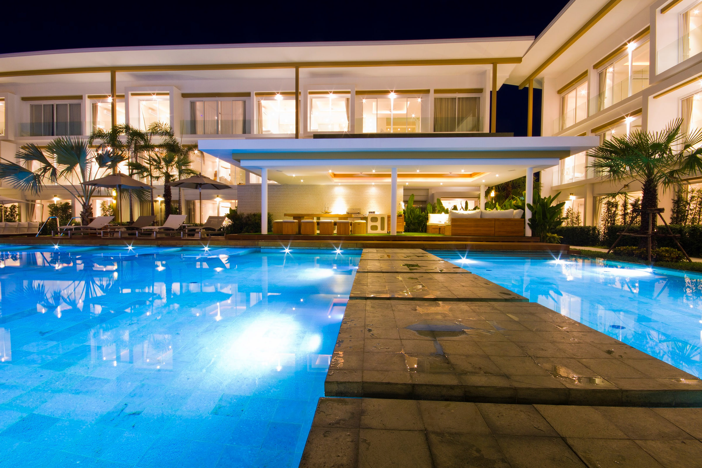 Evening at Chi Samui Resort