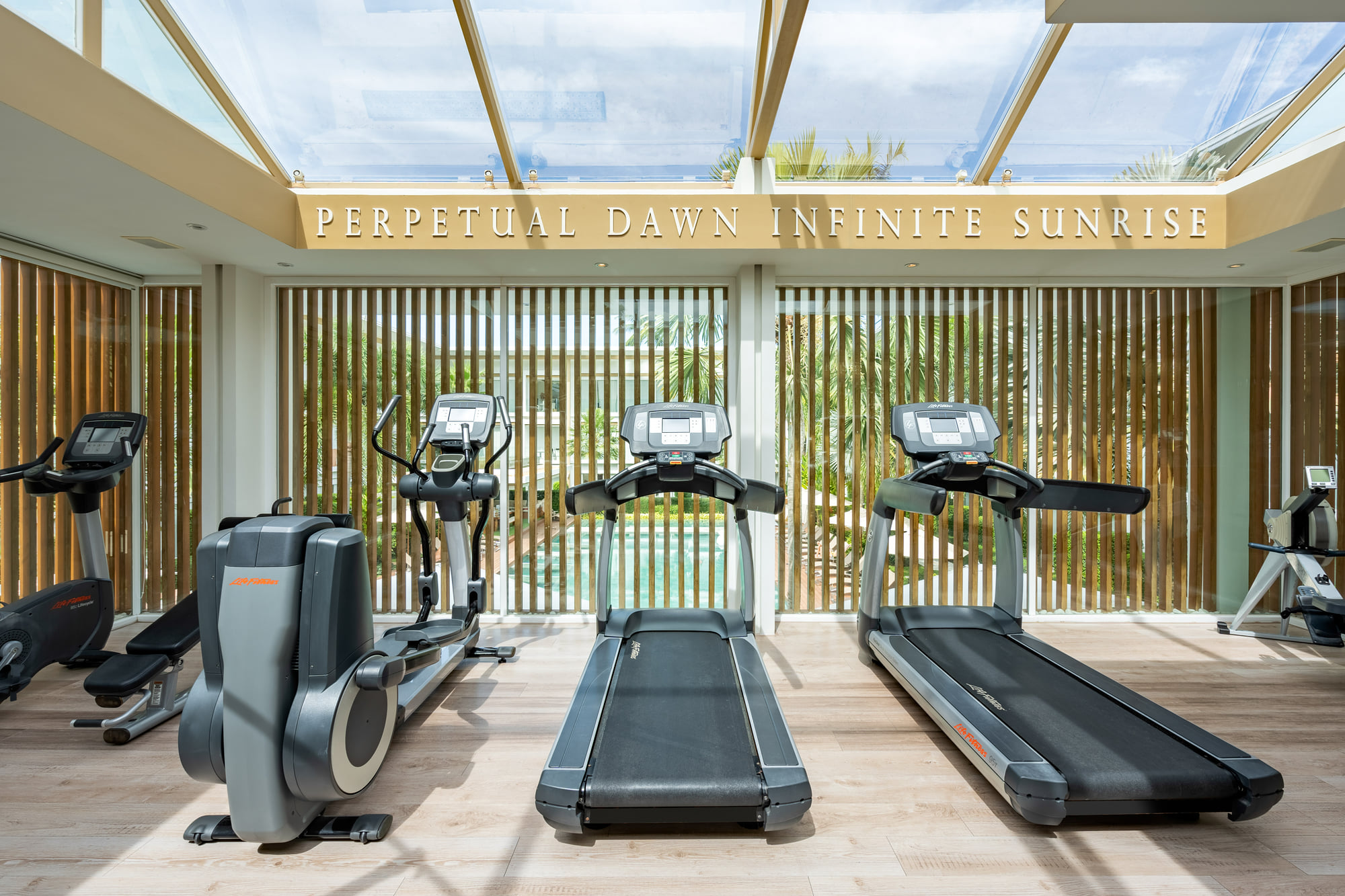 The fitness studio